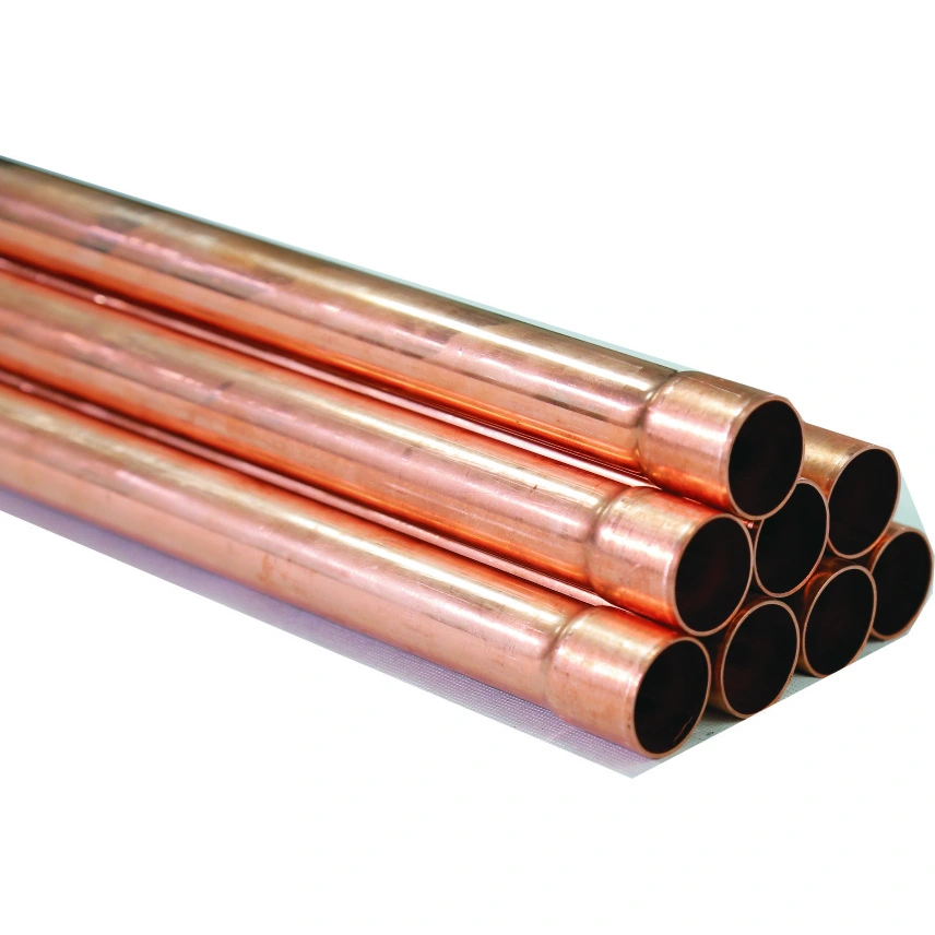 Medical degreased copper tubes